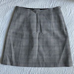 Plaid Aritzia mini skirt